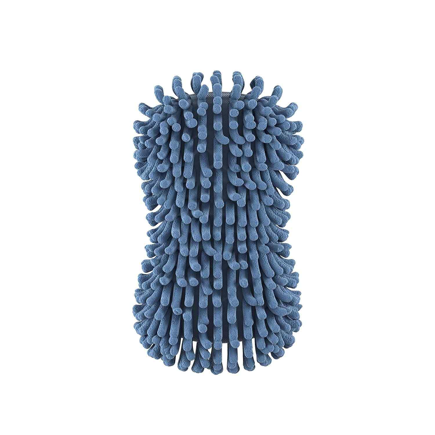 Esponja Microfibra Automotiva Azul Petróleo Flash Limp - Limpeza Profissional sem Riscos