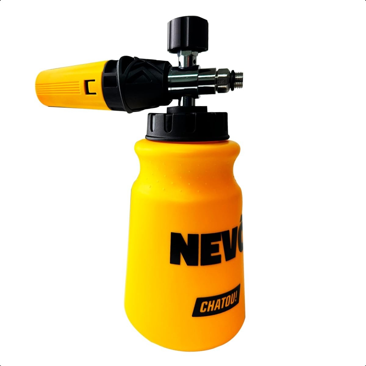 Canhão de Espuma Profissional 1L: Espuma Densa 360° para Lavagem Automotiva Perfeita
