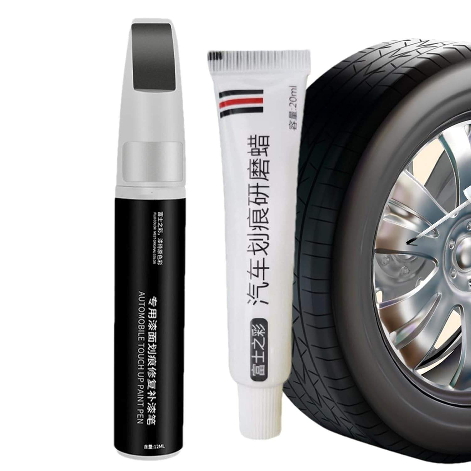 Caneta de Pintura Automotiva Profissional - Reparo Rápido de Arranhões e Lascas
