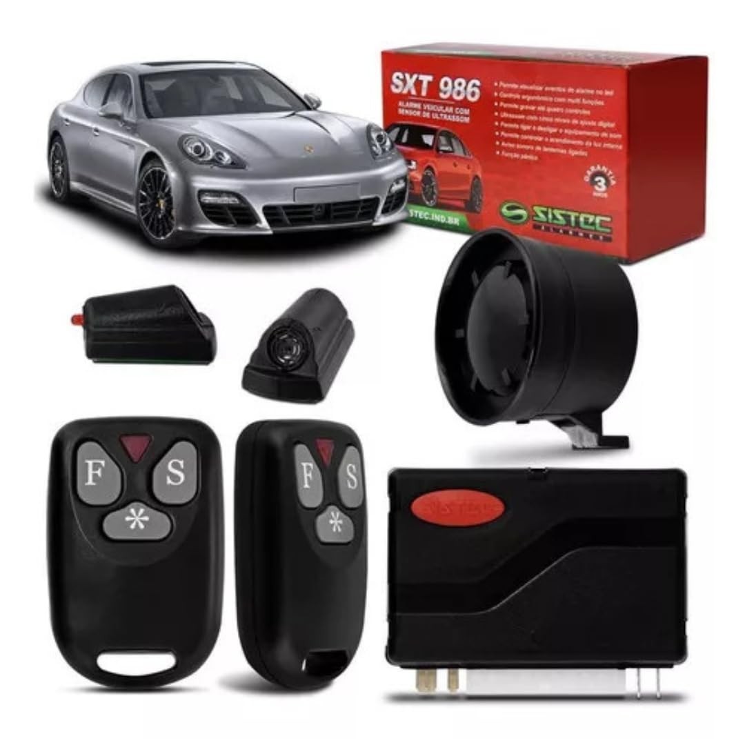 Alarme Automotivo Sistec SXT 986 Universal: Segurança e Tranquilidade para Seu Veículo