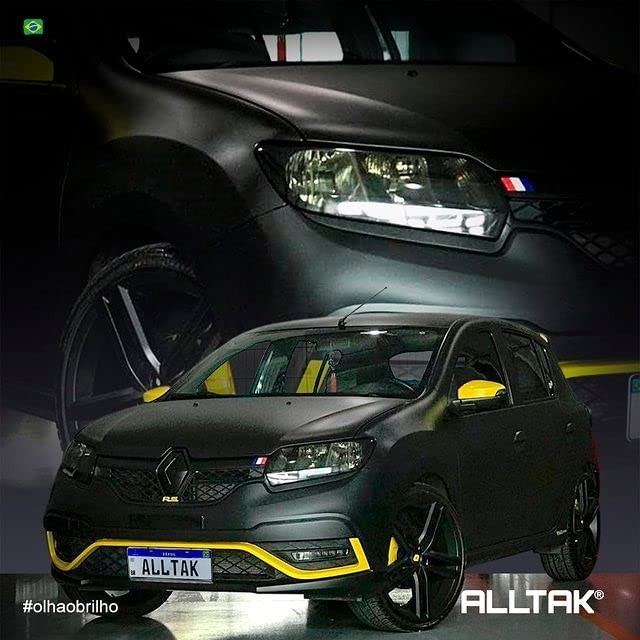 Adesivo Vinil Preto Fosco 2m x 60cm - Envelopamento Automotivo com 5 Anos de Durabilidade