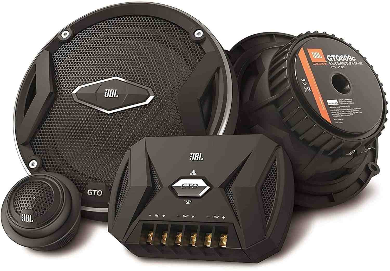 Sistema de Som Automotivo JBL GTO609C: Graves Potentes e Agudos Cristalinos