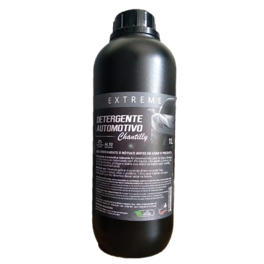 Shampoo Automotivo Docia Chantilly 1L: Limpeza Pesada Off Road Impecável