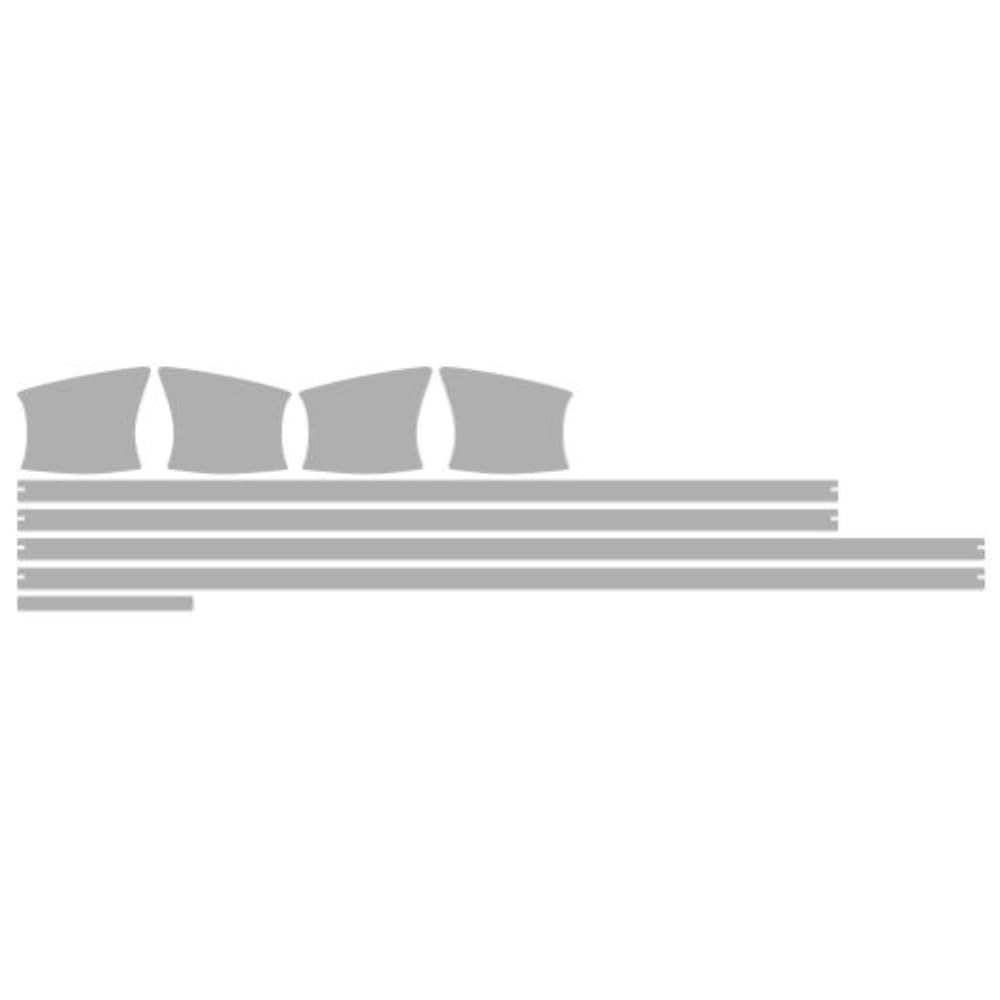 Vicrez Kit PPF Pré-Cortado para Mercedes-Benz S Class 2014-2017 | Proteção de Tinta Autorreparável