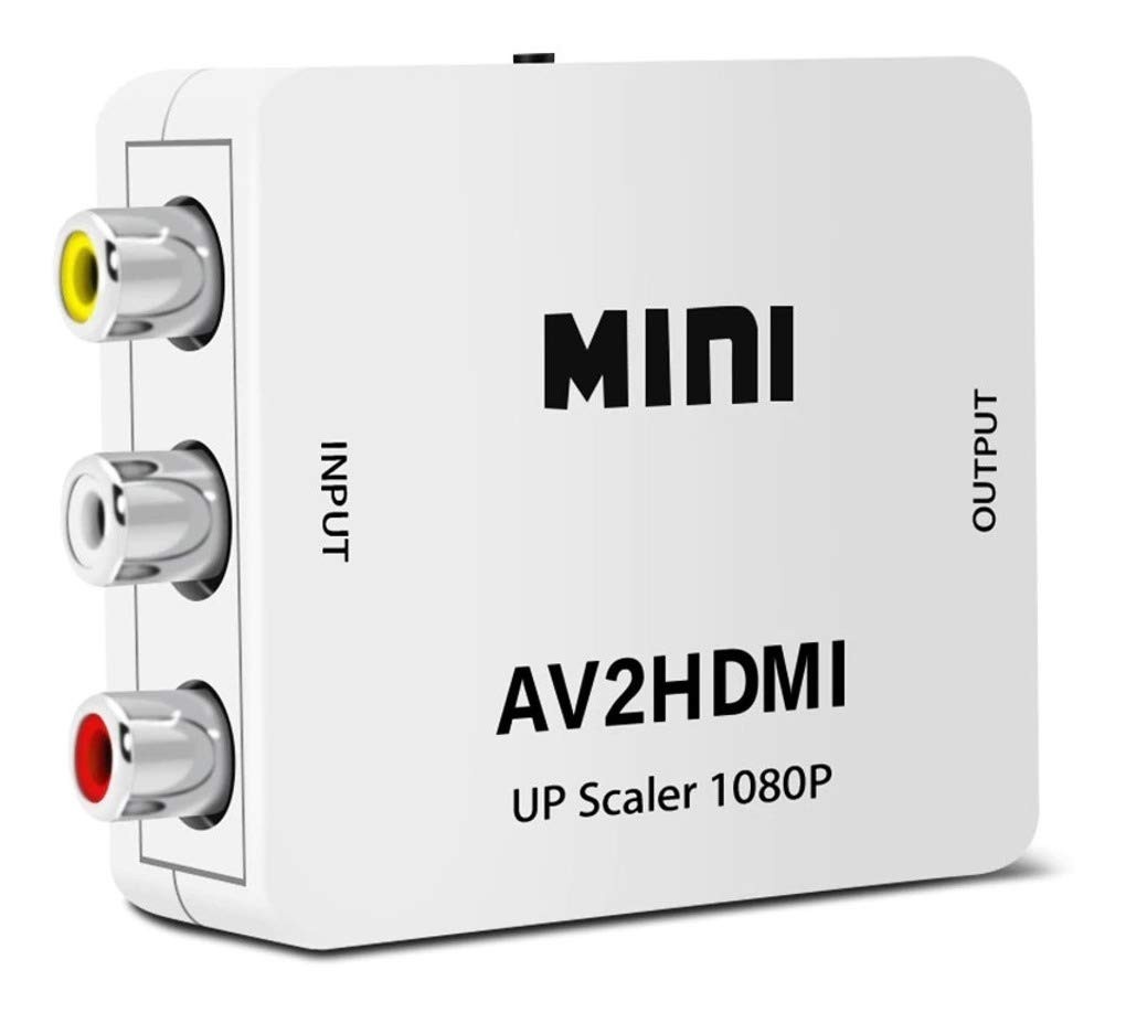 Conversor AV para HDMI Full HD: Transforme Sua TV Antiga em Smart!