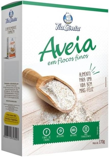 AVEIA EM FLOCOS FINOS 170G
