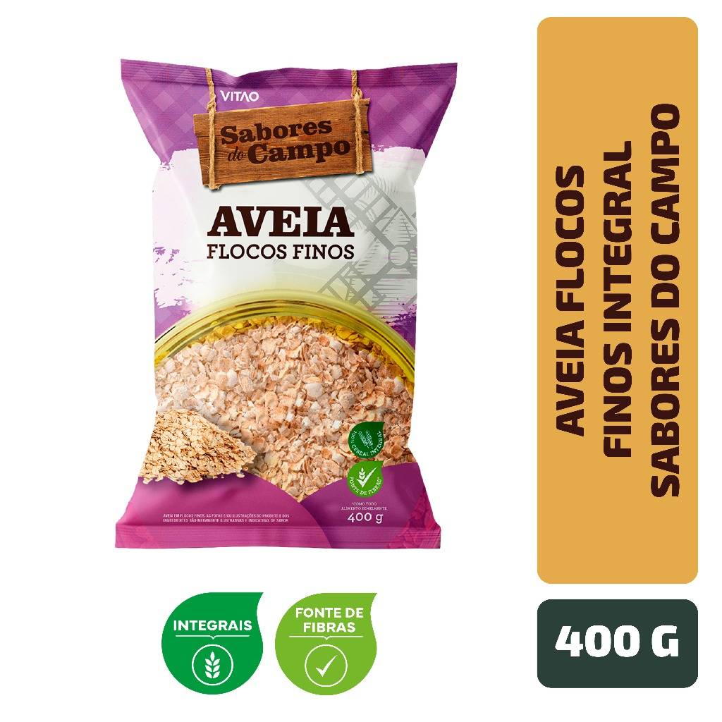 Aveia em Flocos Finos: Sabor e Saúde do Campo