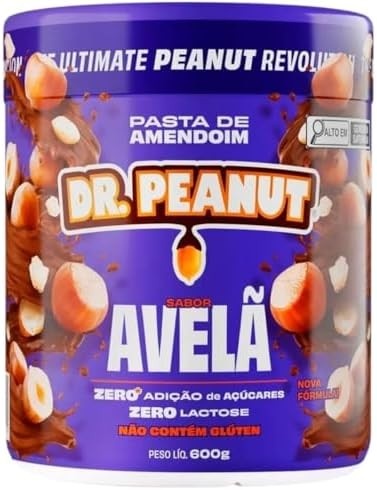 KIT 2X Pasta de Amendoim 600g - DR. Peanut (Avelã)