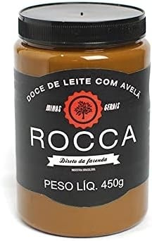 Doce de Leite com Creme de Avelã Rocca 450g