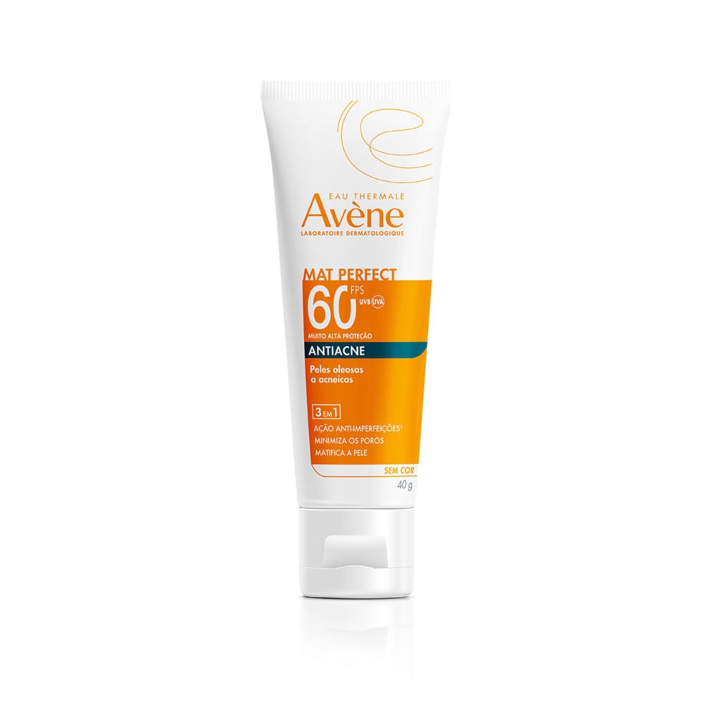 Avène Mat Perfect FPS 60: Proteção Solar Antiacne