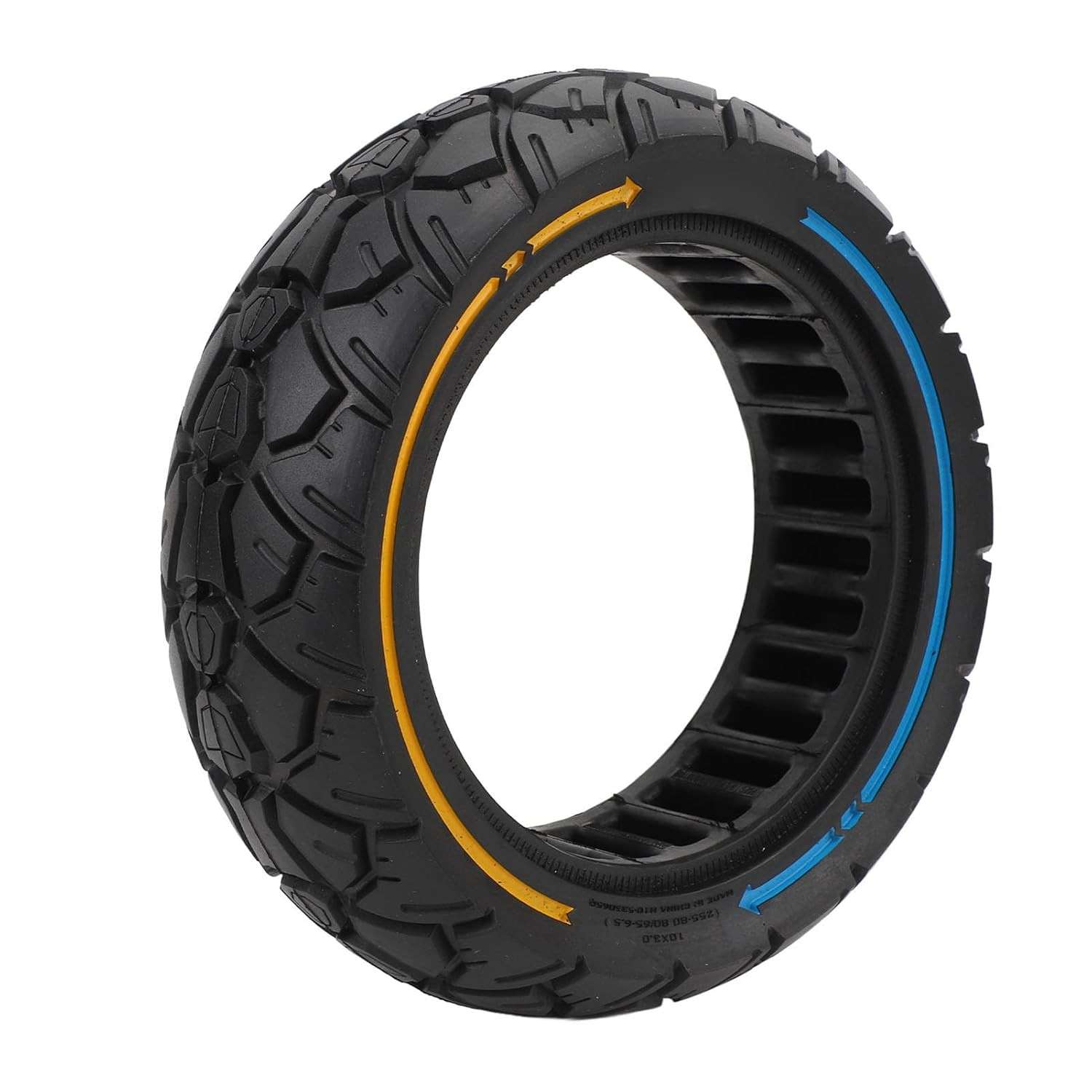 Pneu Sólido 10x3 para Scooter: Durabilidade e Aventura Sem Furos!