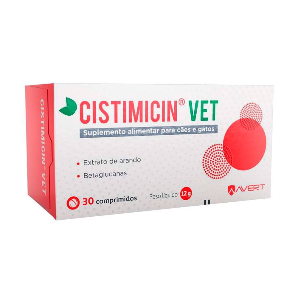 Avert Cistimicin Vet: Saúde Urinária para Cães e Gatos