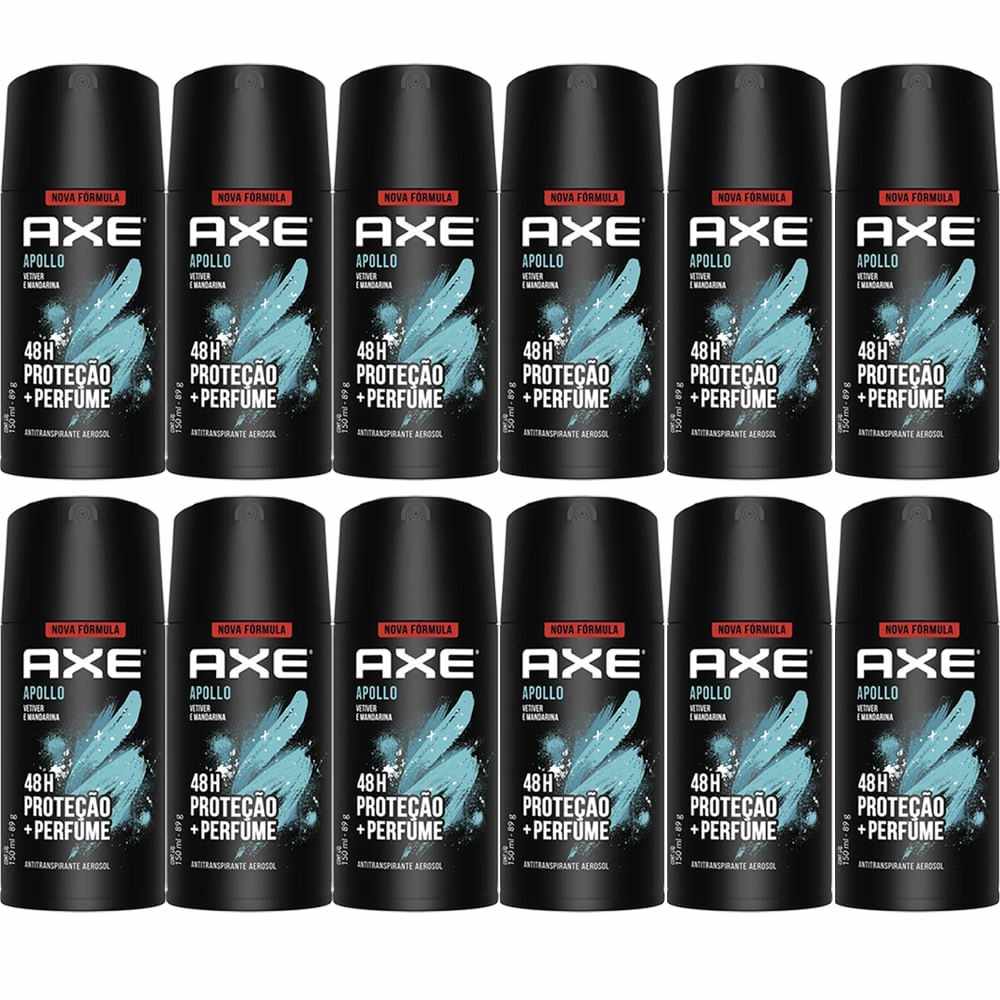Axe Apollo: 48h de Proteção e Perfume Marcante