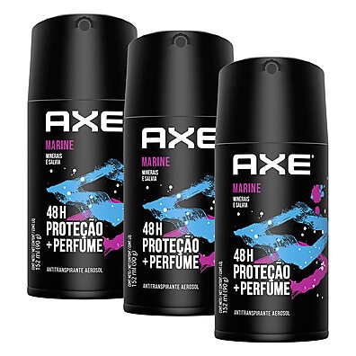 Axe Marine: Proteção 48h + Frescor Intenso