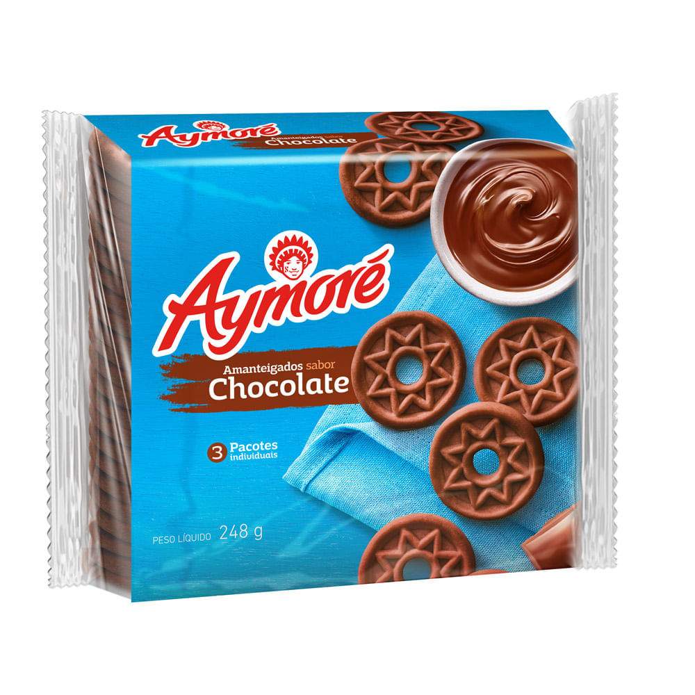 Aymoré Chocolate: O Biscoito Amanteigado Perfeito!