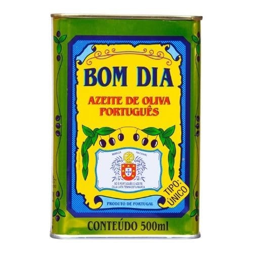 Azeite Oliva Virgem Português "Bom Dia" Ac.Max 1% - Lata 500Ml