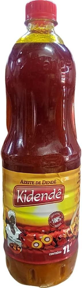 Azeite Dendê Kidendê Garrafa 1 Litro Bahia - Unidade