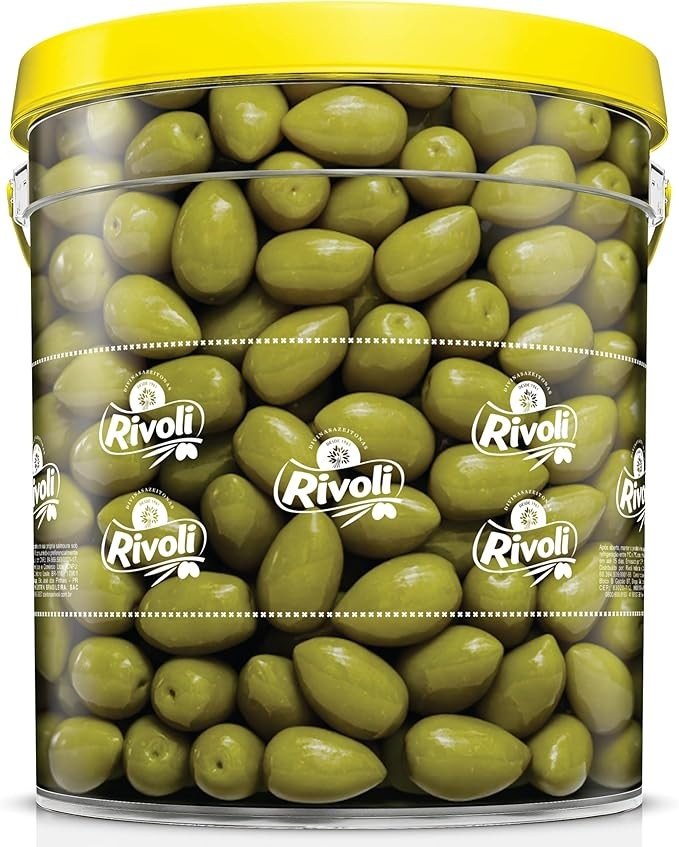 Azeitona Verde em Conserva Media Rivoli Balde 2kg