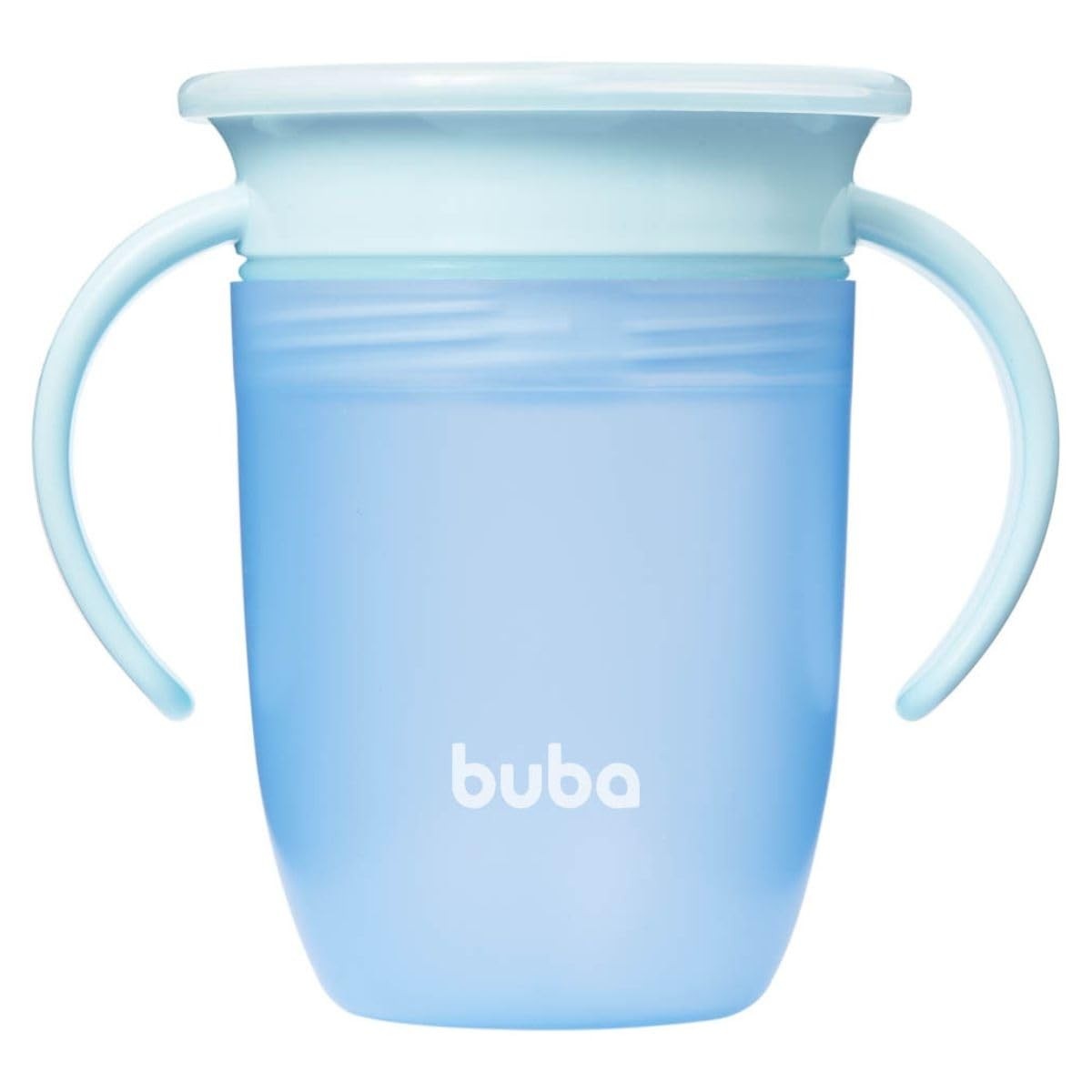 Copo de Treinamento Azul Buba - Seguro, Antivazamento e Livre de BPA