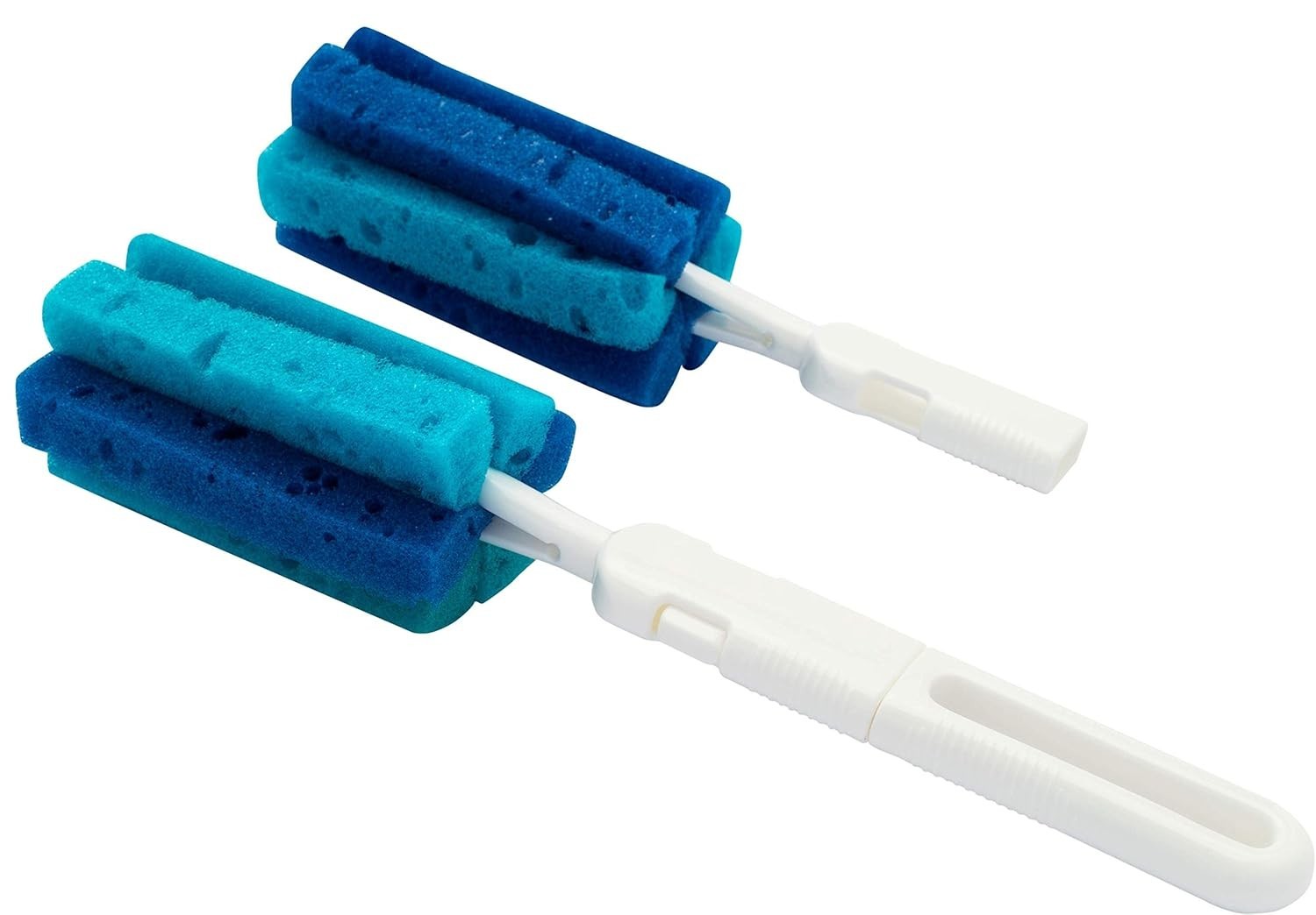 Lolly Escova de Limpeza com Esponja Azul - Higienização Fácil e Segura para Mamadeiras