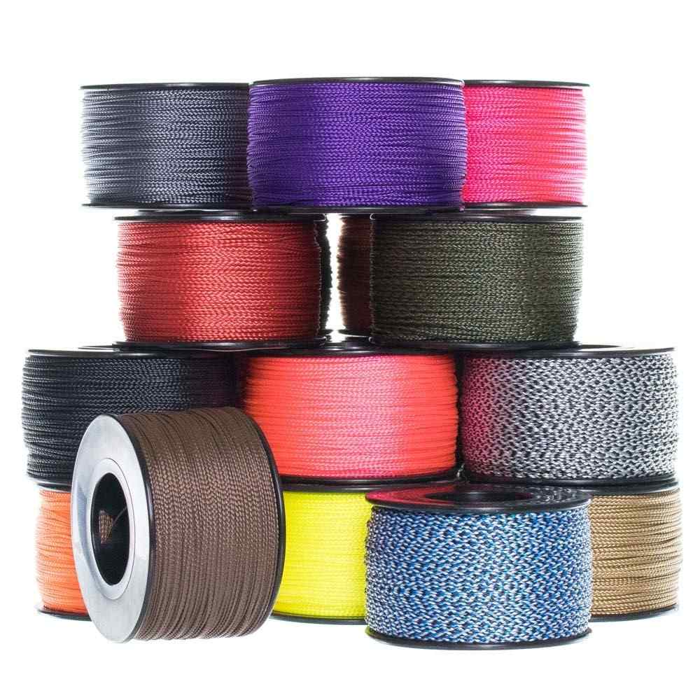 Nano Cord Atwood 0.75mm Azul Claro: Cordão Trançado Leve para Artesanato e Projetos Criativos