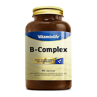 B Complex Vitaminlife: Energia e Saúde em 90 Cápsulas