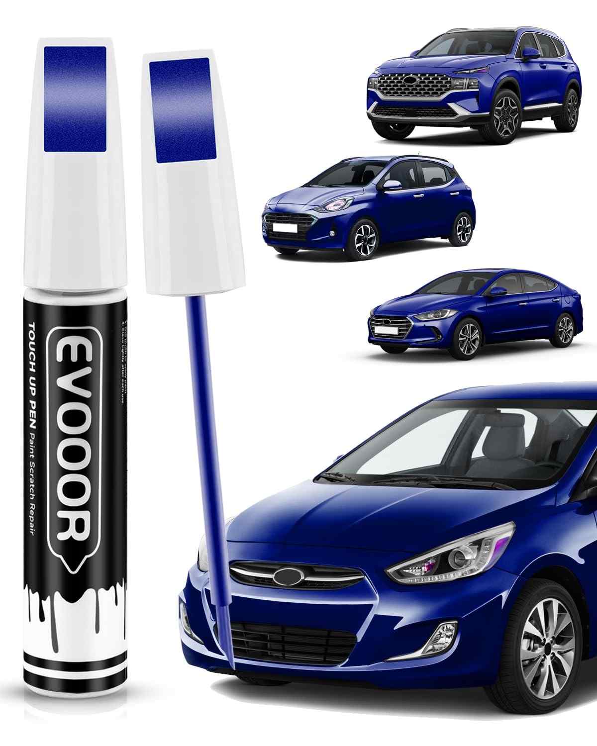 Tinta de Retoque Still Night Pearl (B-575P) Compatível Honda - Caneta 2 em 1 para Reparos de Lascas e Arranhões