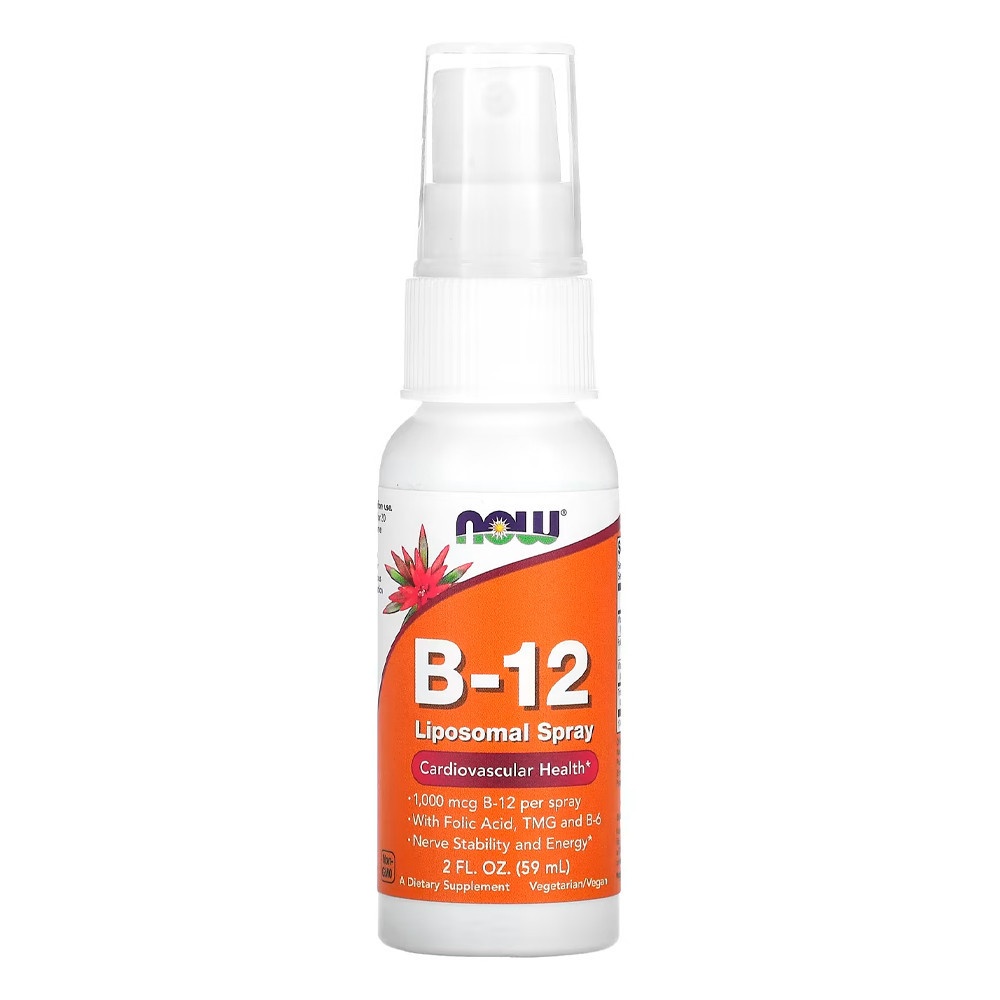 B12 Spray Now Foods: Energia e Vitalidade!
