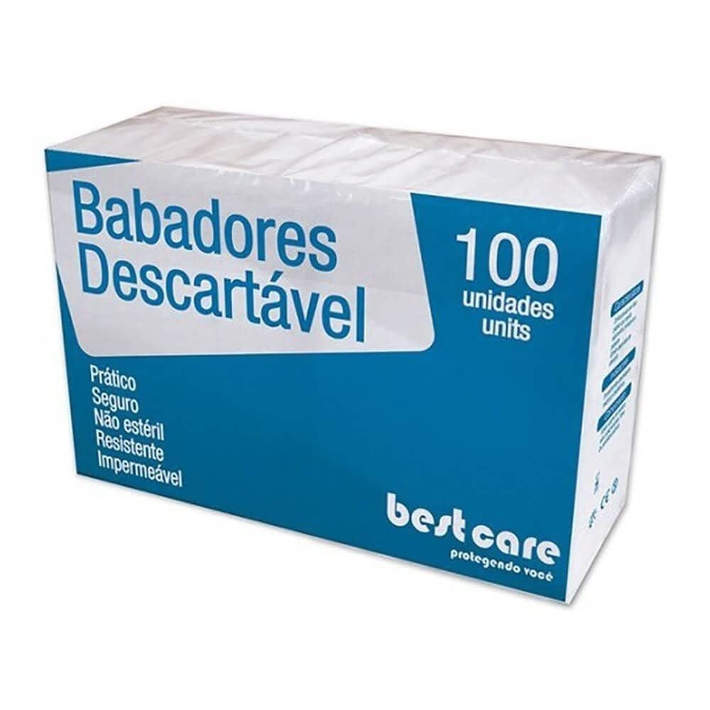 Babador Adulto Unissex com 100 Unidades - Best Care | Proteção Confiável e Conforto Duradouro
