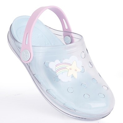 Babuche Infantil Feminino WorldColors Pop Clear Baby – Conforto e Estilo para os Pezinhos