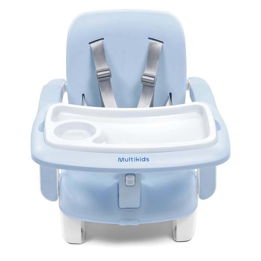 Cadeira de Alimentação Portátil Lollipop 6M+ 15KG Azul Multi Baby - Conforto e Segurança em Qualquer Lugar