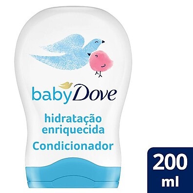 Baby Dove Condicionador: Hidratação Suave para Cabelos de Bebê