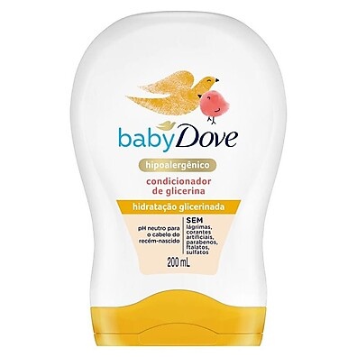 Baby Dove Glicerina: Hidratação Suave para Cabelos de Bebê