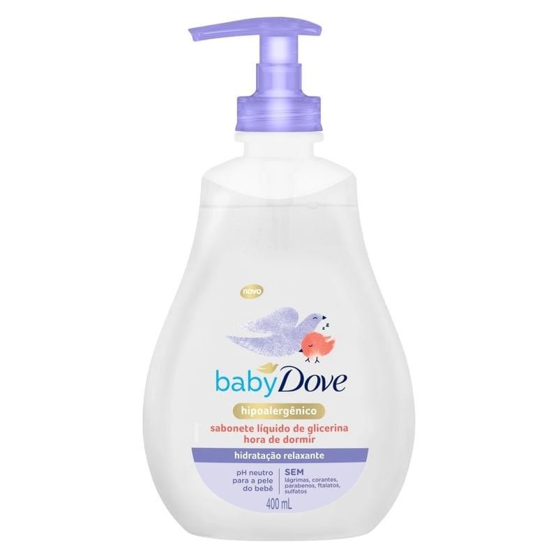 Baby Dove Hora de Dormir: Sono Tranquilo e Pele Protegida