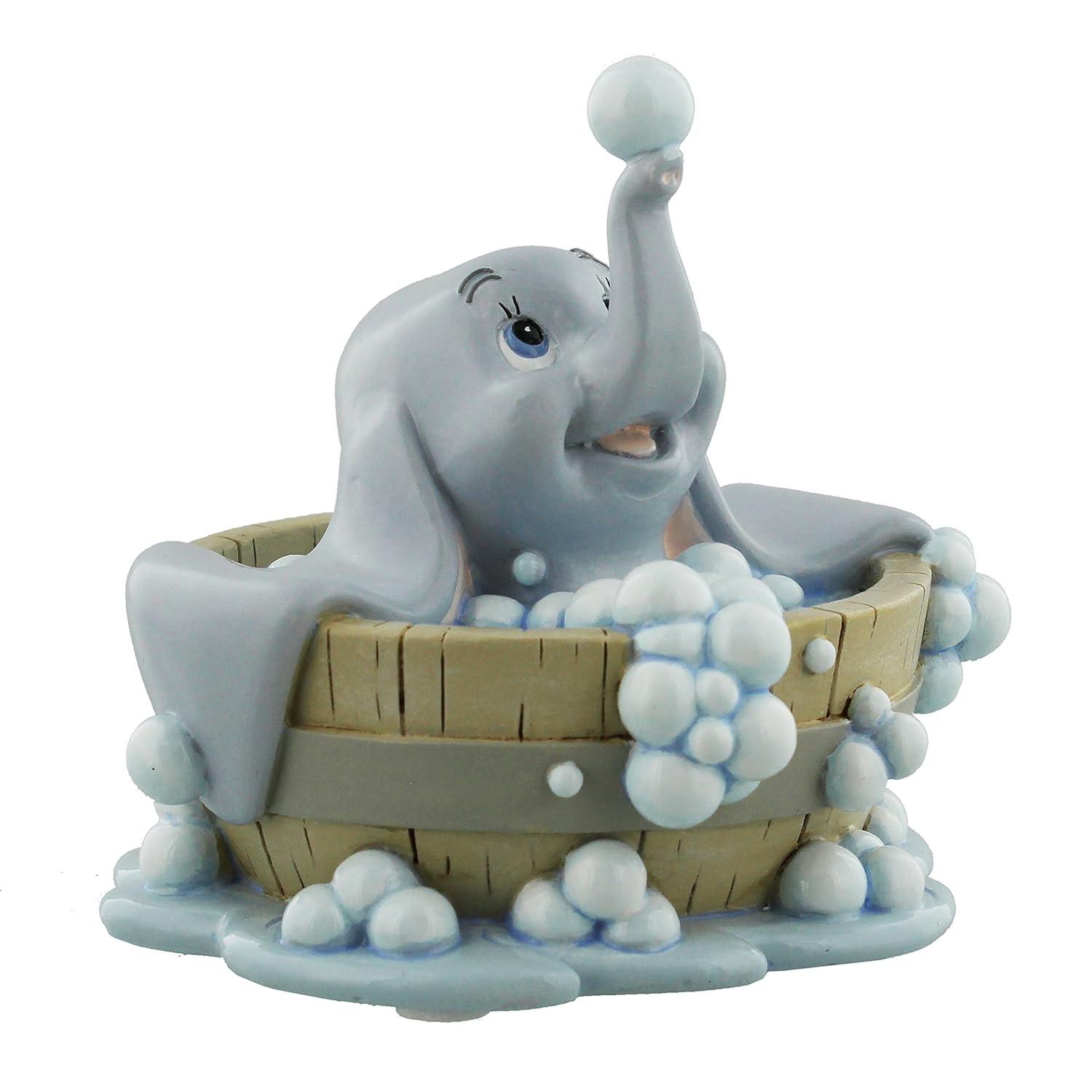 Estatueta Dumbo Baby Mine - Resina Banho Disney Oficialmente Licenciada
