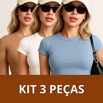 Baby Tee Slim Fit: Seu Look Gringa!