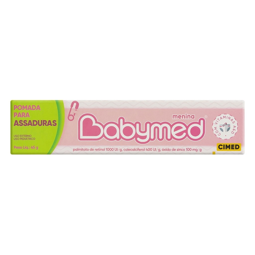 Babymed Menina: Previna Assaduras com 45g de Cuidado!