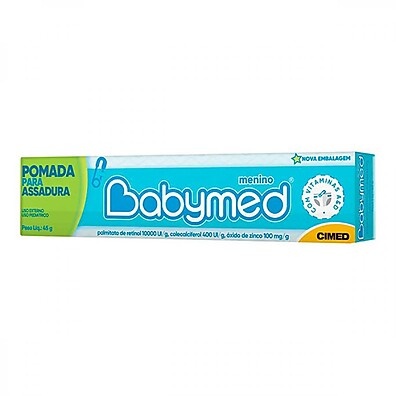 Babymed Pomada Azul 45g – Trate Assaduras com Eficiência