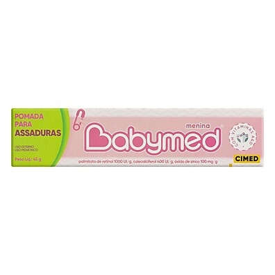 Babymed Rosa: Pomada Antissaduras para Bebês
