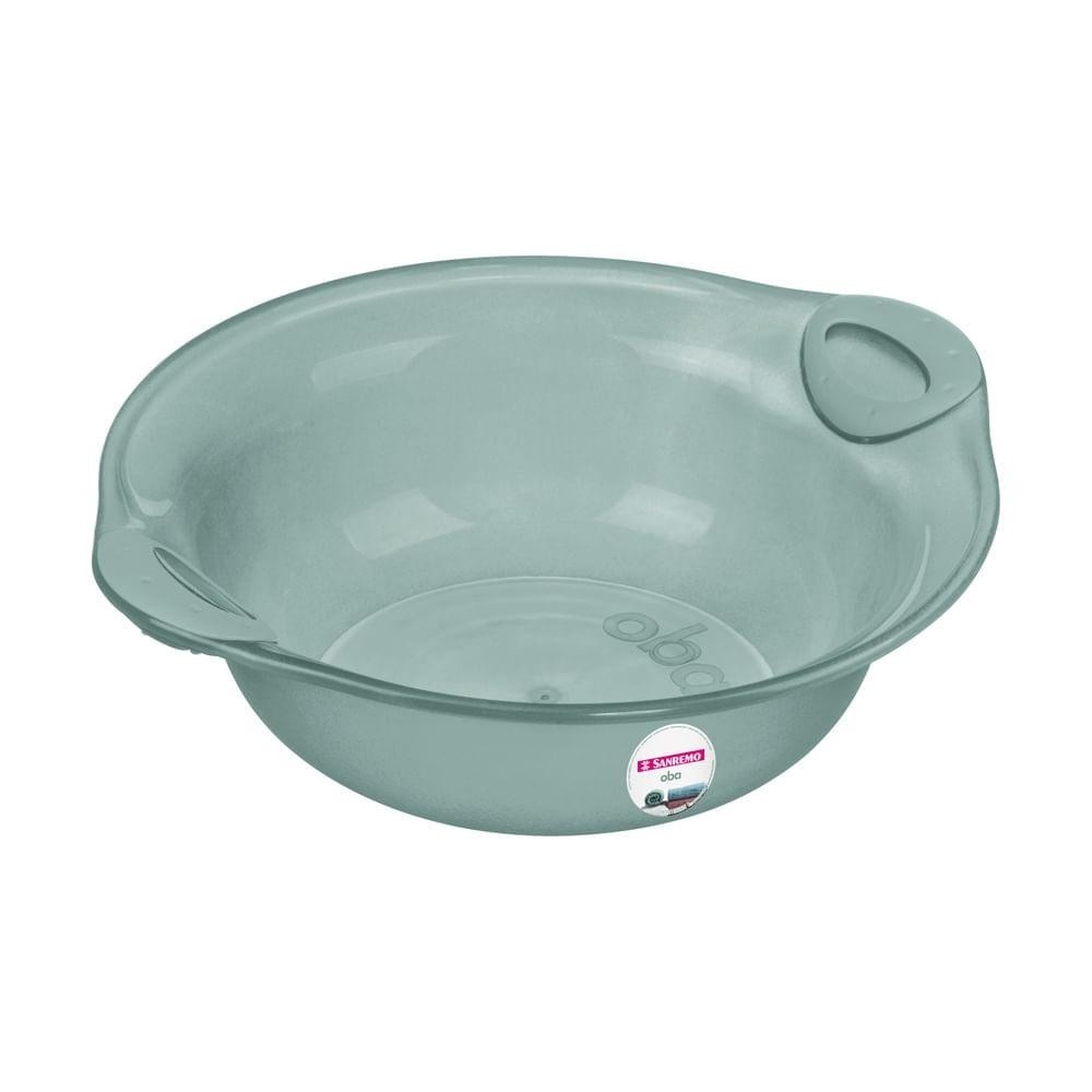 bacia-plastica-5l-verde-oba-sanremo-limpeza-pratica