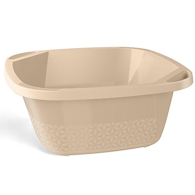 Bacia Plástico 14L Cappuccino: Sua Aliada na Limpeza!