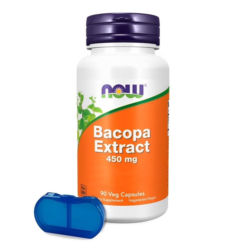Bacopa 450mg Now Foods: Melhore o Foco e a Memória