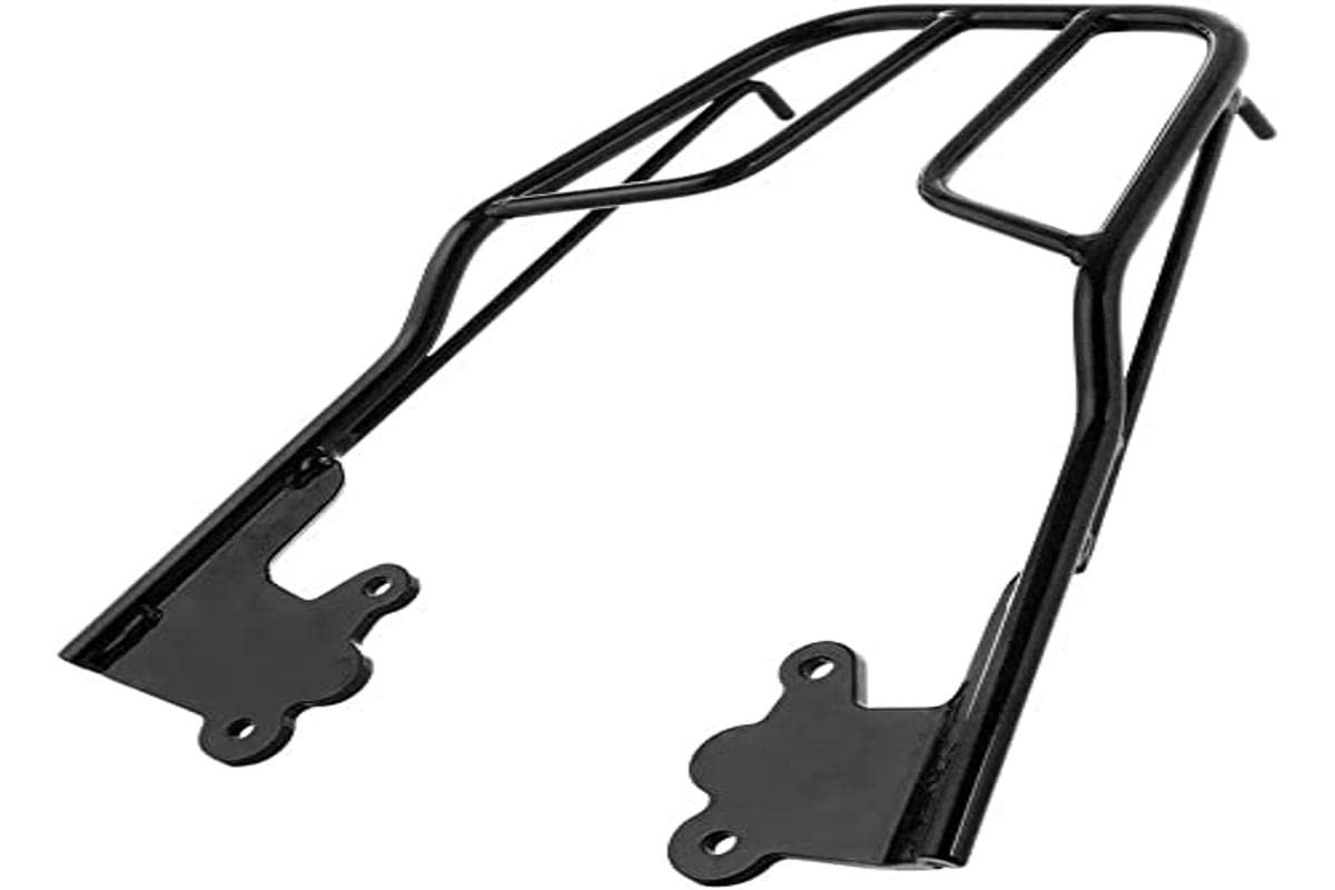 Bagageiro Sansão Maciço Preto para Honda CB300R: Robustez e Segurança para suas Aventuras