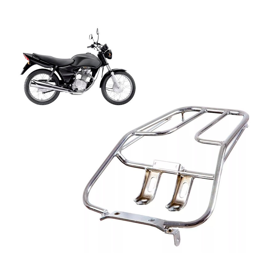 Bagageiro Moto CG Titan/Fan 125: Leve Carga com Segurança!
