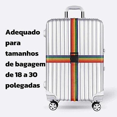 Cinta de Mala: Proteja e Identifique Sua Bagagem!