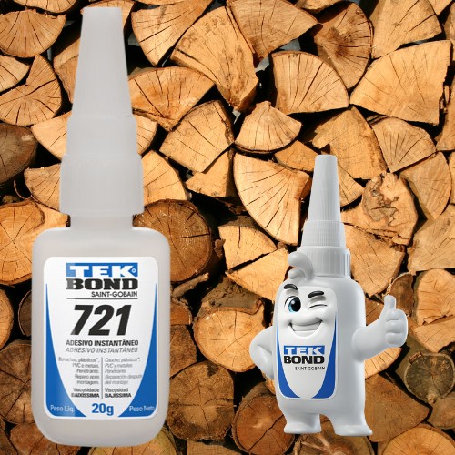 Tek Bond 721: Cola Instantânea com Viscosidade Baixíssima