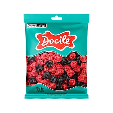 Bala de Gelatina Amoras Docile 1kg: Sabor Irresistível!