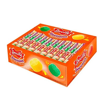 Bala de Goma Docigoma Frutas – 30 Unidades de 30g