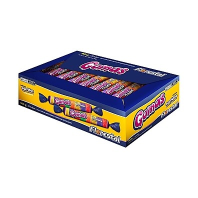 Bala Florestal Tubo Sortido: 900g de Sabor!