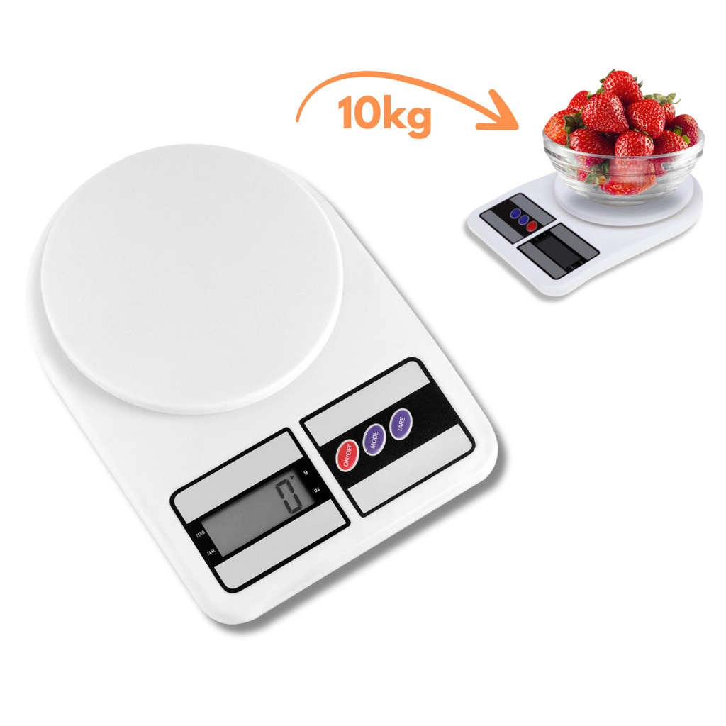 Balança de Cozinha Digital com Precisão Extrema 10kg